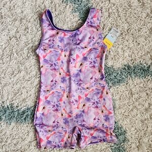 Brand New With Tags NWT Cat & Jack Purple And Pink Butterfly Leotard